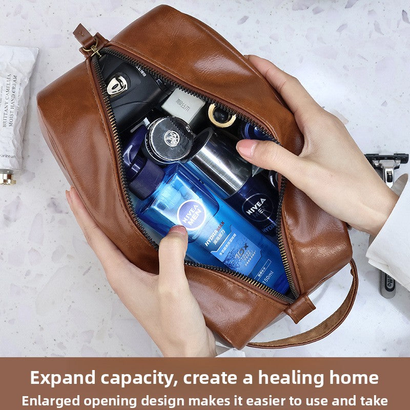 Men's PU Travel Toiletry Bag