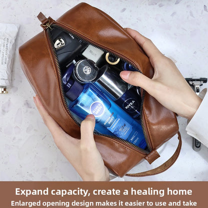Men's PU Travel Toiletry Bag